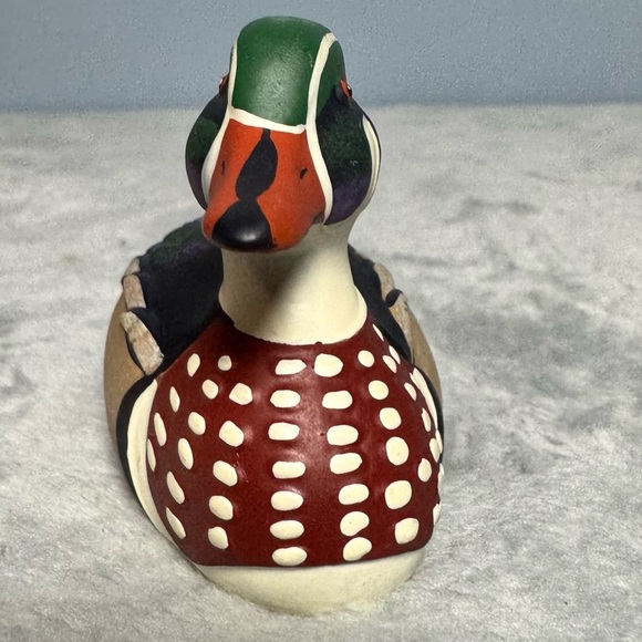 Pair of Vintage Avon 1984 Wood Duck Figure Collector Duck Series – Hand Painted - Picture 15 of 15